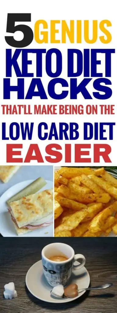 These amazing keto hacks are THE BEST! I'm so glad I found these great tips to help me lose weight on the ketogenic diet. Now I can get over my weight loss plateau and actually lose more weight with those low carb keto hacks this year! Pinning this for later! #ketogenic #keto #ketodiet #ketohacks #weightloss #fatloss #fatburning #lowcarb #lowcarbdiet #hacks #lifehacks