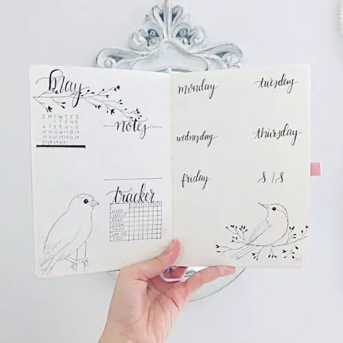 11 Bullet Journal Layouts That Are Perfect For May - Meraadi