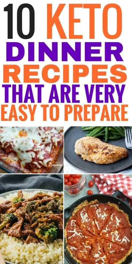 keto dinner recipes that are easy to make and are great for the lchf diet. #ketodiet #keto #ketorecipes #ketogenicdiet