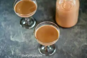 Keto Bailey’s Irish Cream Cocktail Drink Recipe