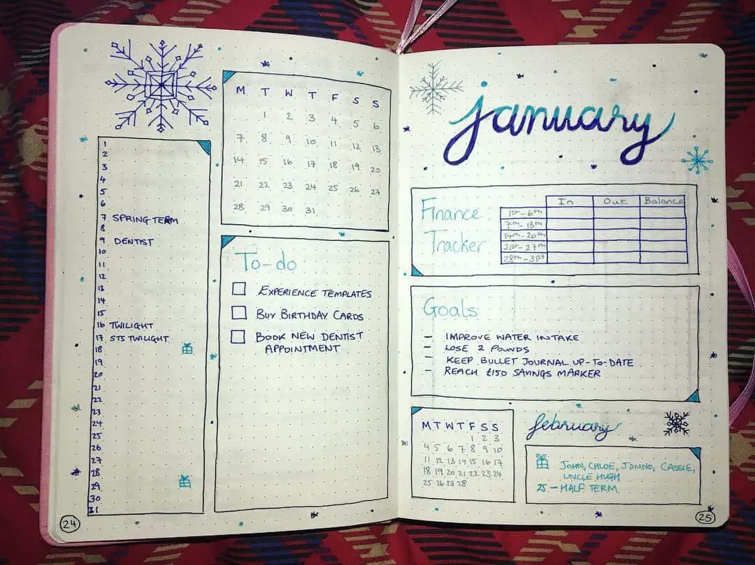 Bullet Journal Monthly Spreads: 9 Layout Ideas You'll Want To Copy ...