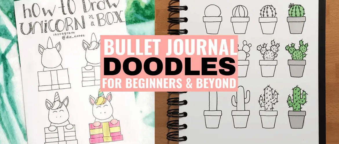 Spiksplinternieuw Bullet Journal Doodles: 24 Amazing Doodle Ideas For Beginners EM-57