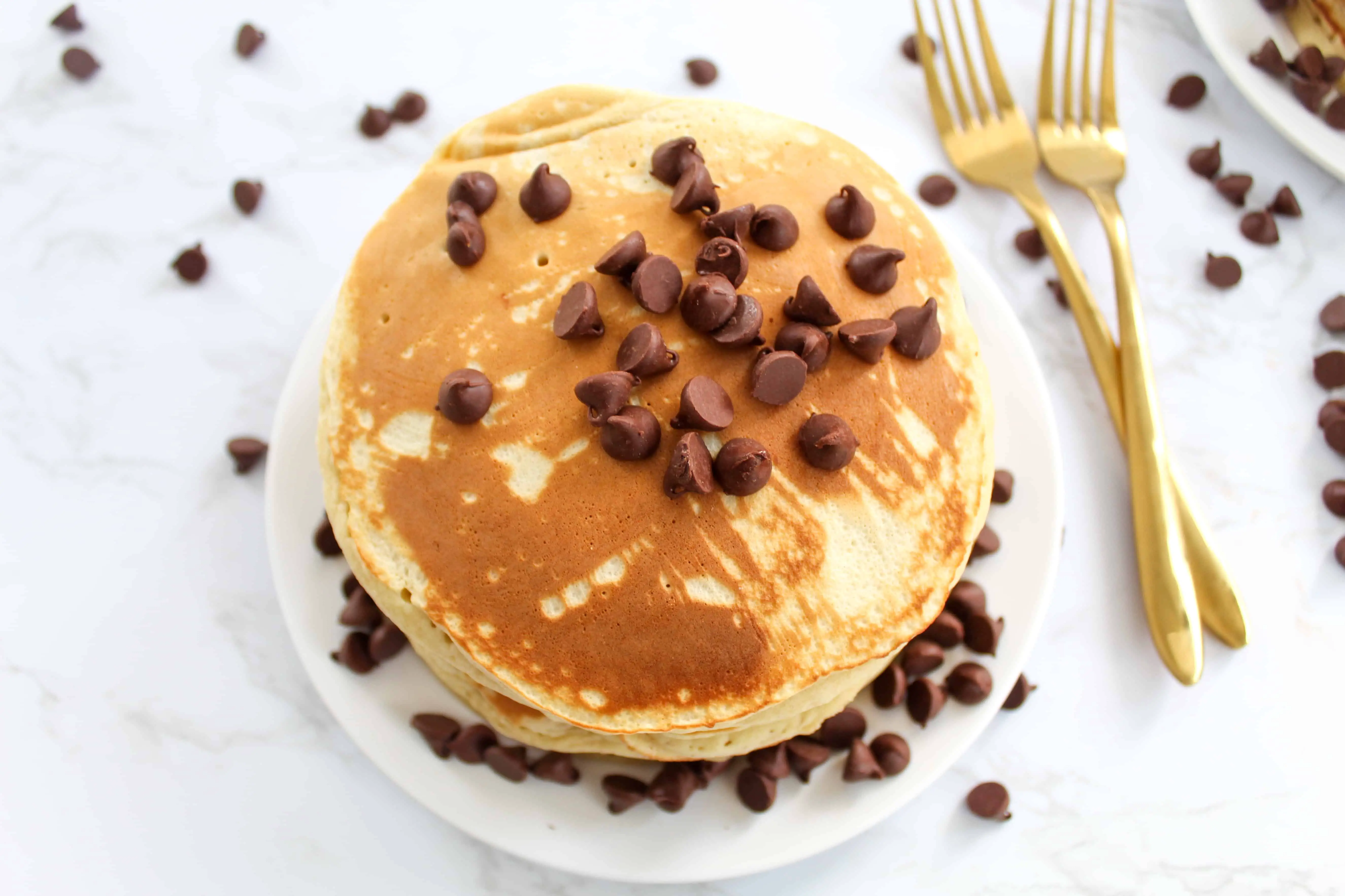 How to make pancakes without baking powder