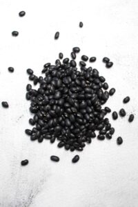 dried black beans