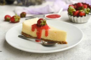 substitute for sour cream in cheesecake