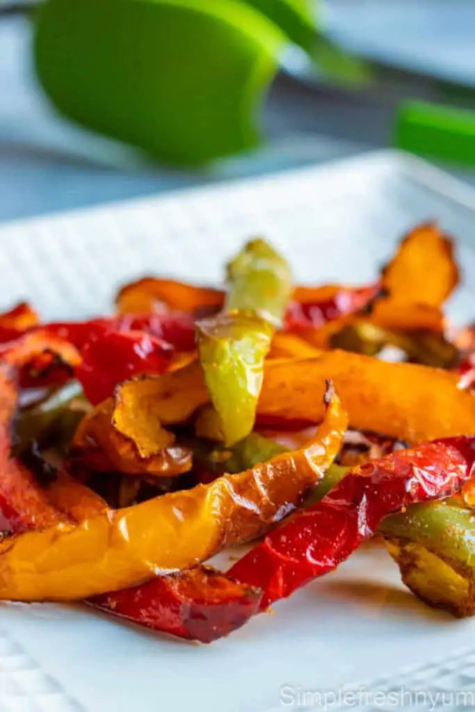Air fryer Roasted Bell Peppers