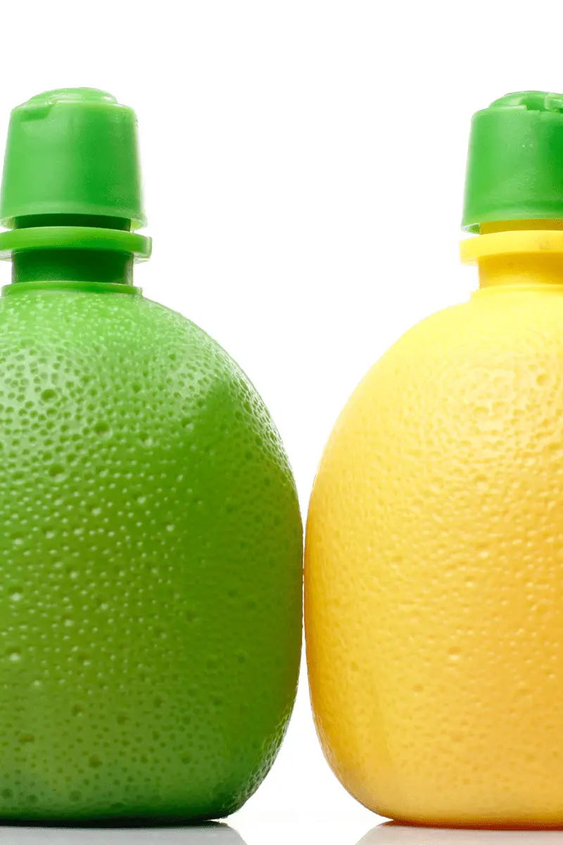 bottled lemon or lime juice