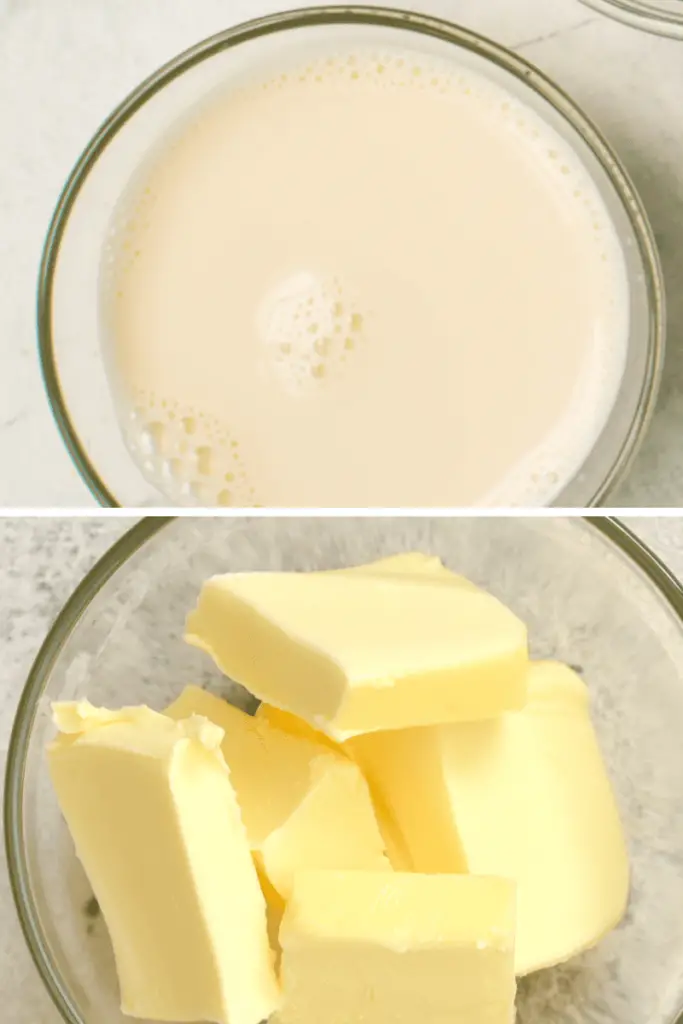 evaporated milk and butter to substitute for heavy cream in mashed potatoes