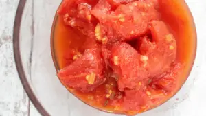 Stewed tomatoes