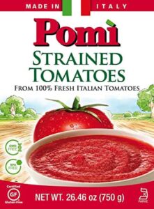 strained tomatoes