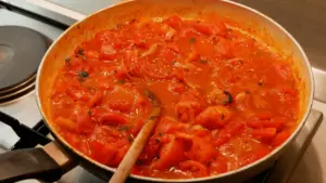 homemade stewed tomatoes