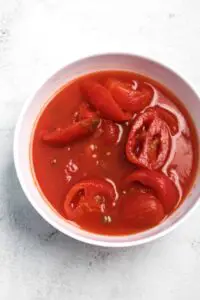 Stewed tomatoes 