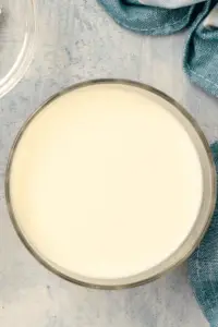 Coconut milk in cereal