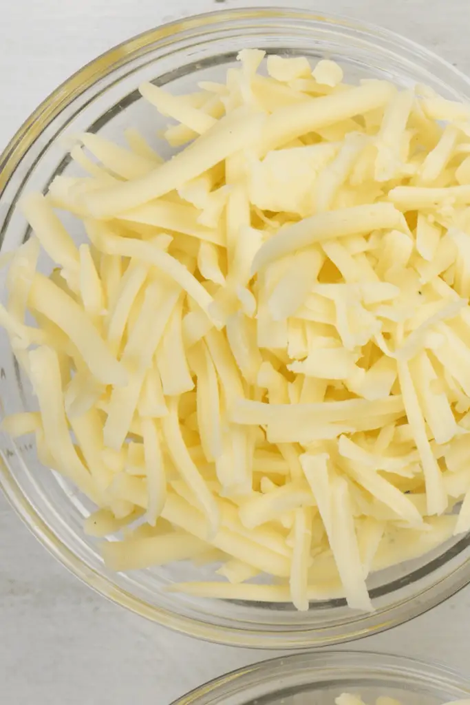 grated Cheddar cheese