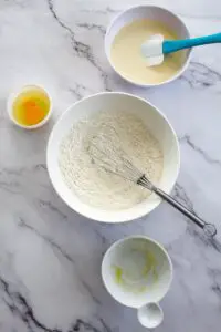 water and condensed milk combined