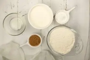Almond milk Pancake Ingredients