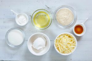 ingredients for almond flour sugar cookies