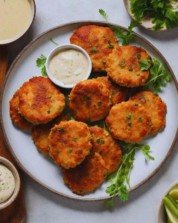 Substitutes for eggs in salmon patties