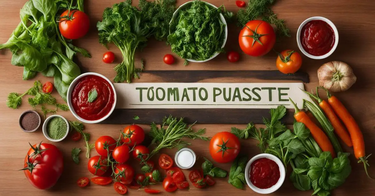 Substitute for tomato paste