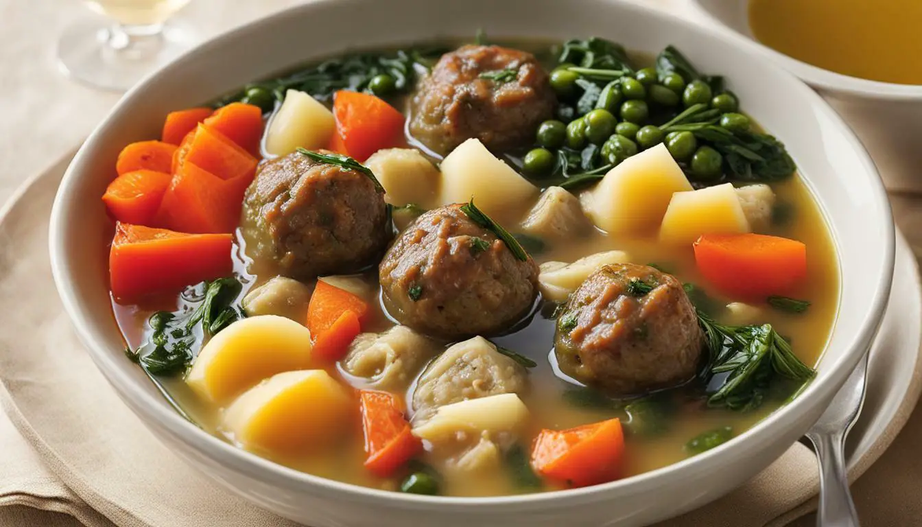 substitute for chicken broth in wedding soup